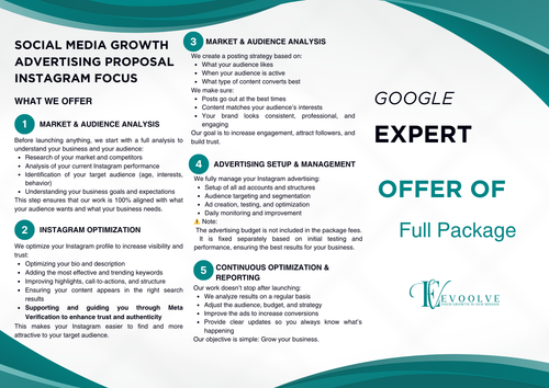 FULL SOCIAL MEDIA PLAN